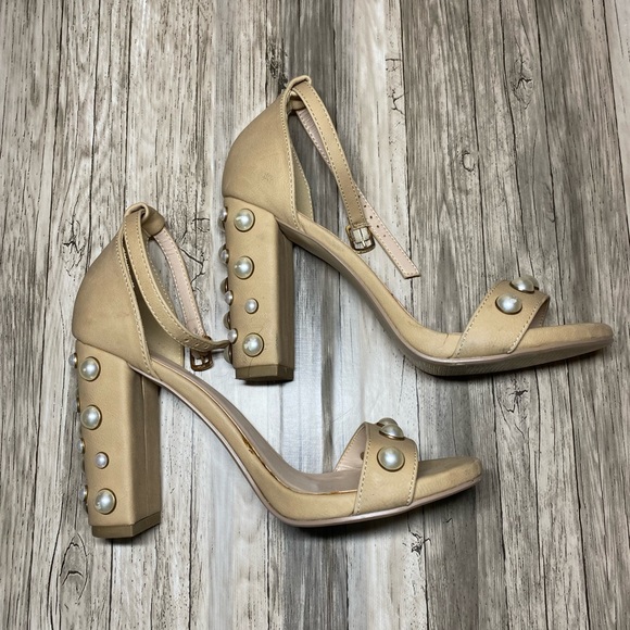 Agaci Pearl studded heels - Picture 1 of 4